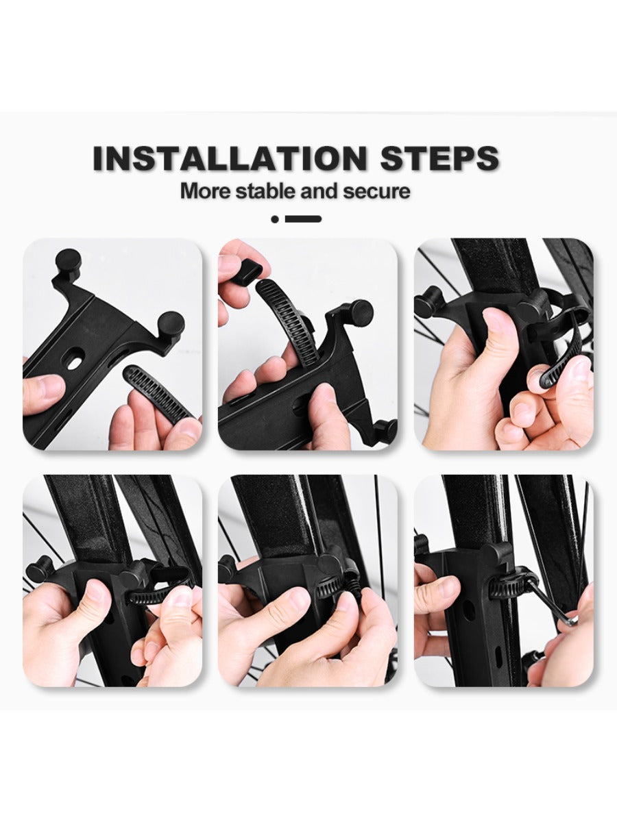 X-TIGER Bike Quick Release Fork Bag Waterproof  6L Cycling Bicycle Front Pack Mount Electric Scooter Storage Vehicle Bag