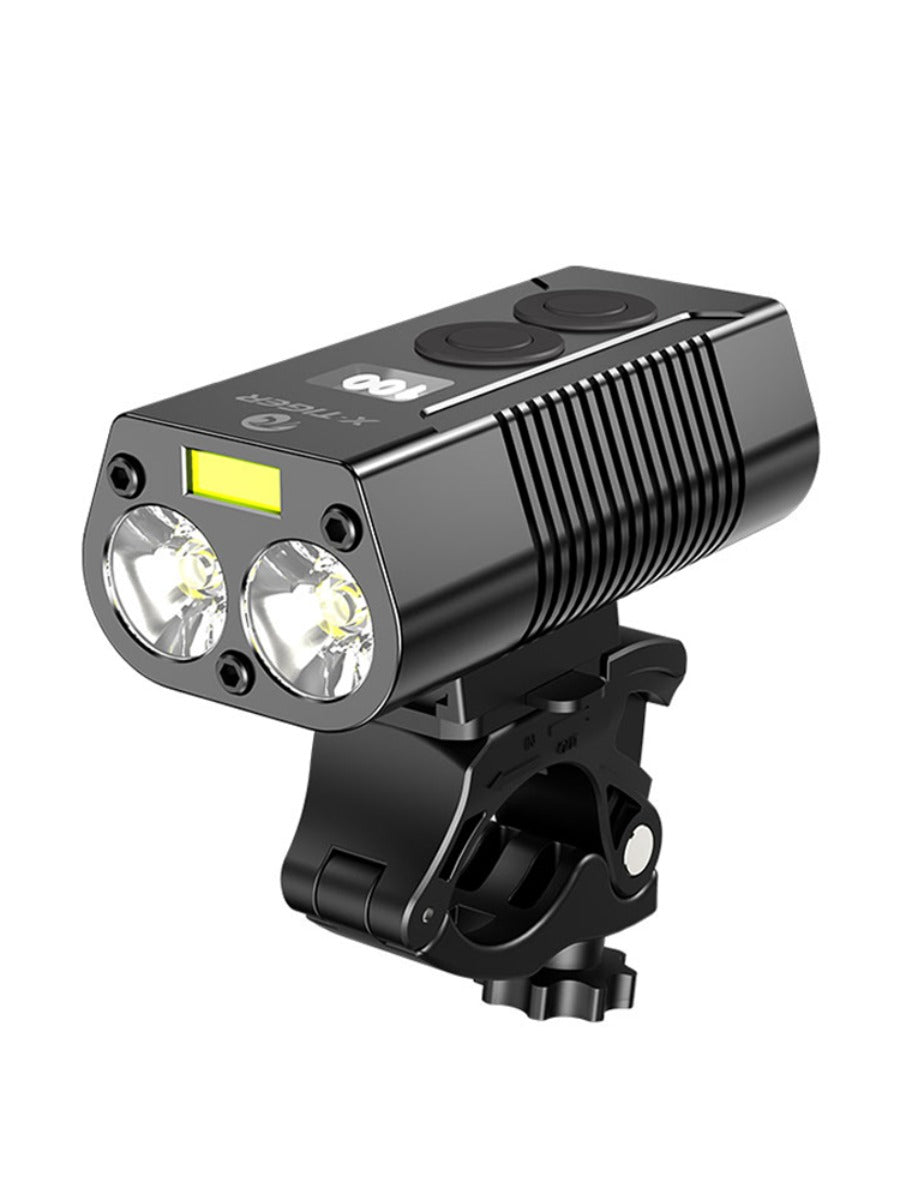 X-Tiger Bike Light Headlight Bicycle Lamp With Power Bank Rechargeable LED 5200mAh MTB Bicycle Light Flashlight