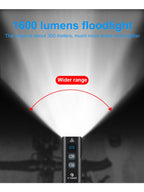 X-TIGER Waterproof MTB Bike Light Aluminum Alloy Road Cycling USB Rechargeable Headlight 2400 Lumens Bicycle Light