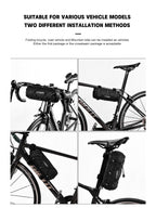 X-TIGER Bicycle Bag Portable Handlebar Multi-purpose Large Capacity Backpack MTB Road Cycling Frame Tube Bag bike accessories
