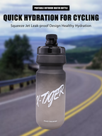 X-TIGER Sports Water Bottle 650ML Large Capacity Portable Leak Proof Bike Kettle