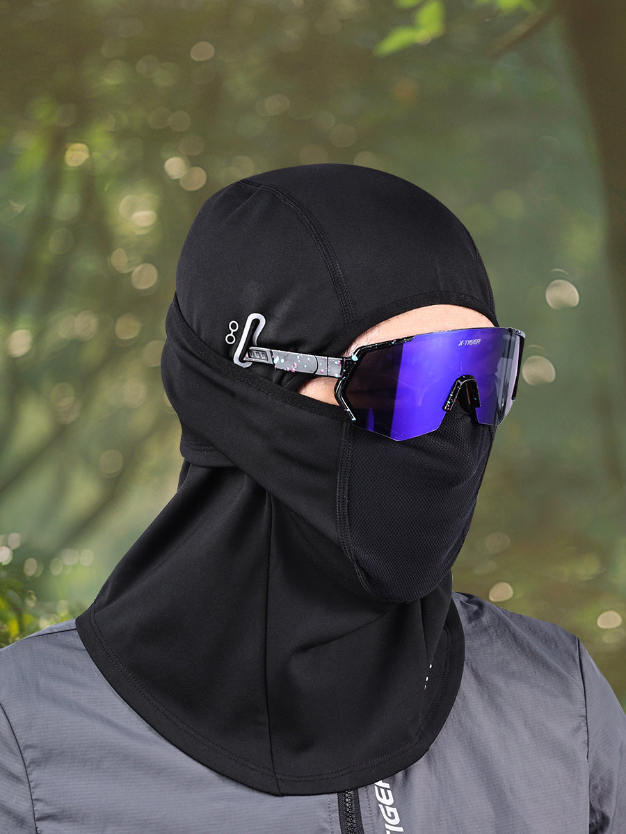 X-TIGER Winter Ski Mask Cycling Mask Anti-Dust Cycling Mask with Filter Windproof Full Face Cover Balaclava Skiing Skating Hat