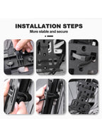 X-TIGER Wheel Bag 6L Bike Mount Storage Bag Square Quick Release Fork Bag Waterproof Satchel Bag Cycling Bicycle Front Pack