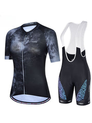 X-TIGER Women’s Short Sleeve Lycra Cycling Jersey Set