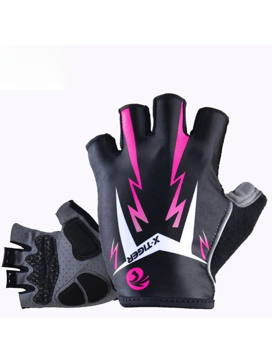 X-Tiger 3D GEL Pad Cycling Gloves Half Finger Summer Sports Shockproof Bike Gloves MTB Bicycle Gloves Motorcycle gloves