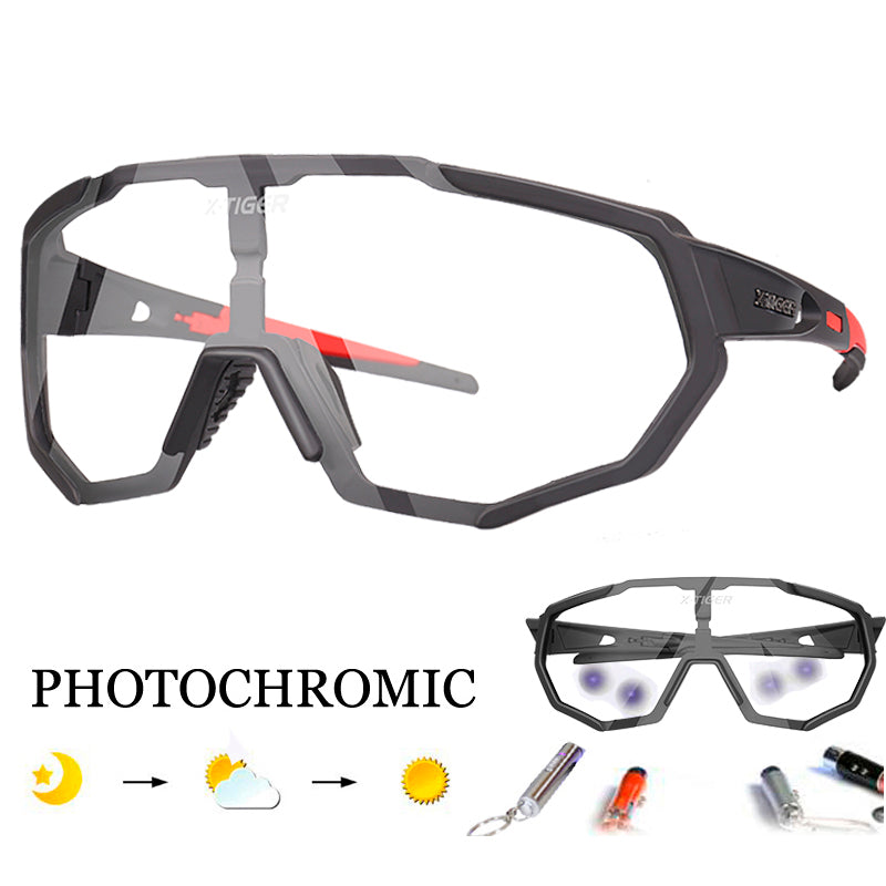 JPC Photochromic Bike Sunglasses - X-Tiger
