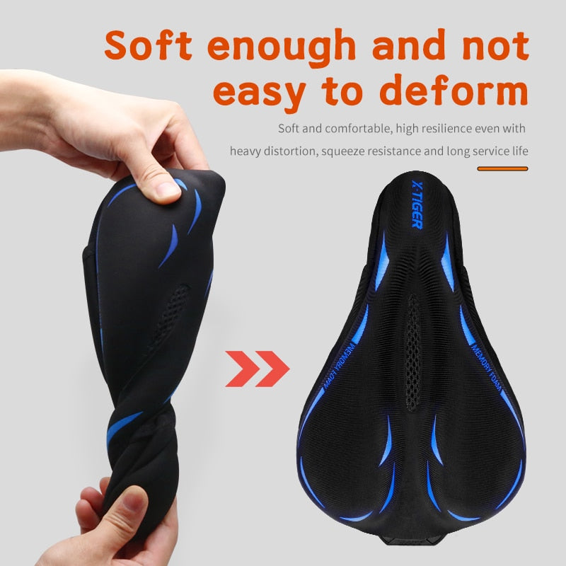 Bike Seat Cover 3D Soft Cushion Thickened - X-Tiger