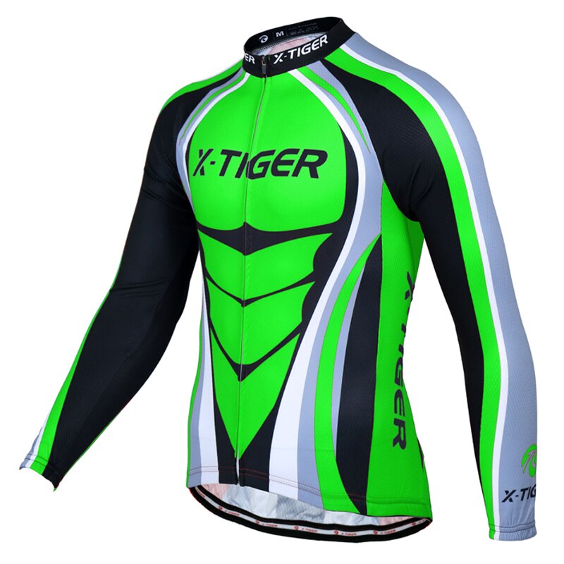 Men Autumn Cycling Jersey - X-Tiger