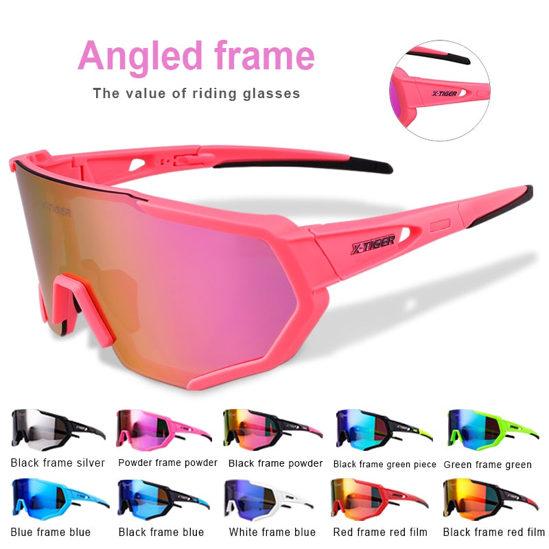 JPC Cycling Sunglasses 3 Lens - X-Tiger