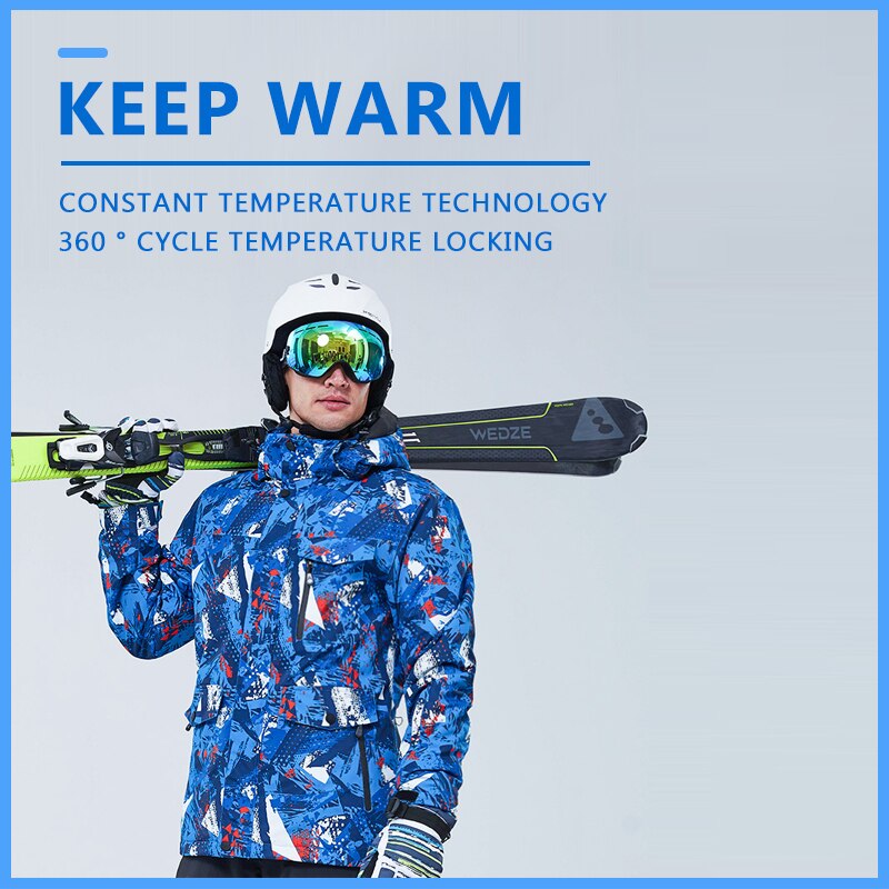 Winter Ski Men Warm Jacket - X-Tiger