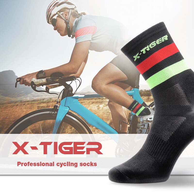 Professional Cycling Socks - X-Tiger