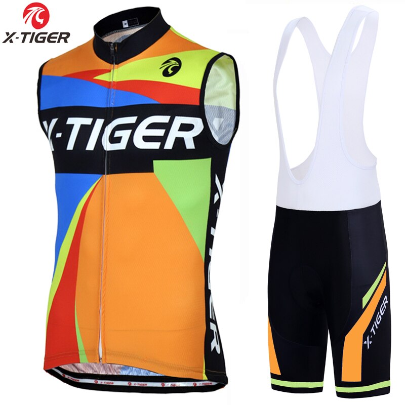 Cycling Jerseys Vest Sleeveless - X-Tiger