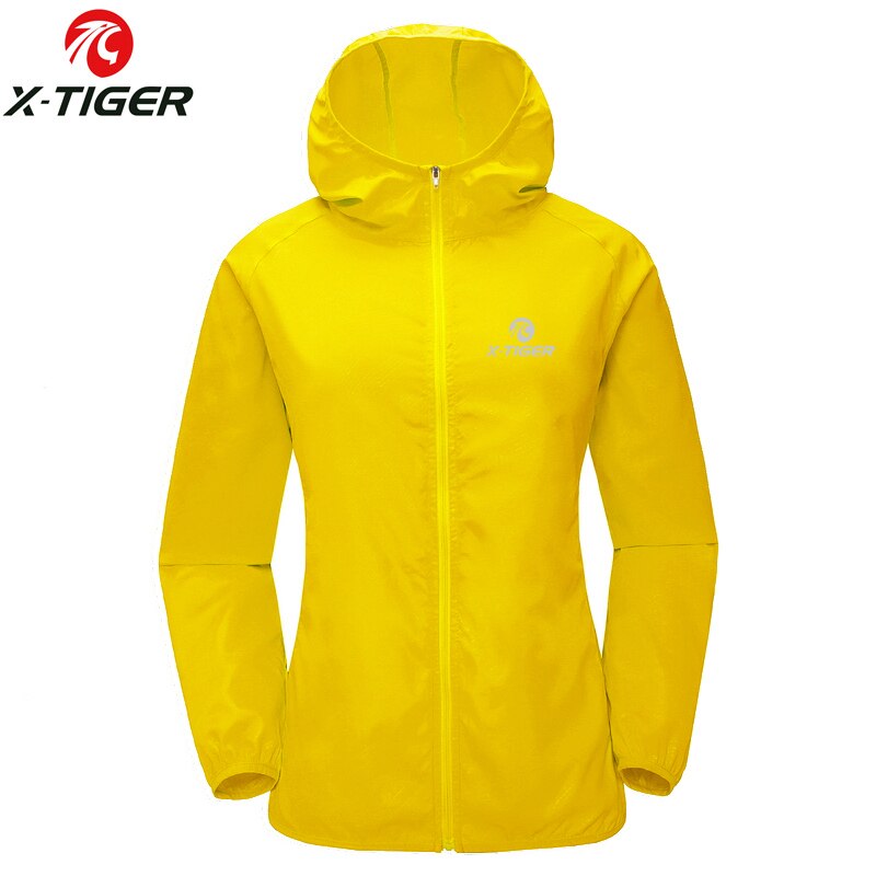 Cycling Raincoat Adult Waterproof Reflective - X-Tiger