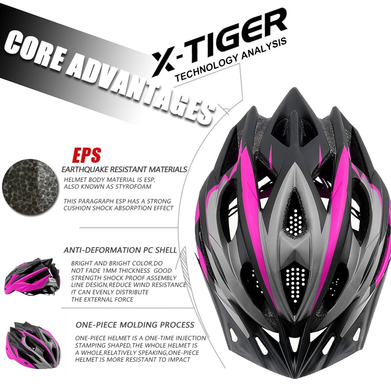 Outdoor Sport Bicycle Helmet - X-Tiger