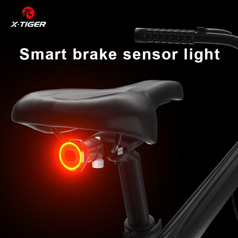 Bicycle Rear Light LED Safety Warning - X-Tiger