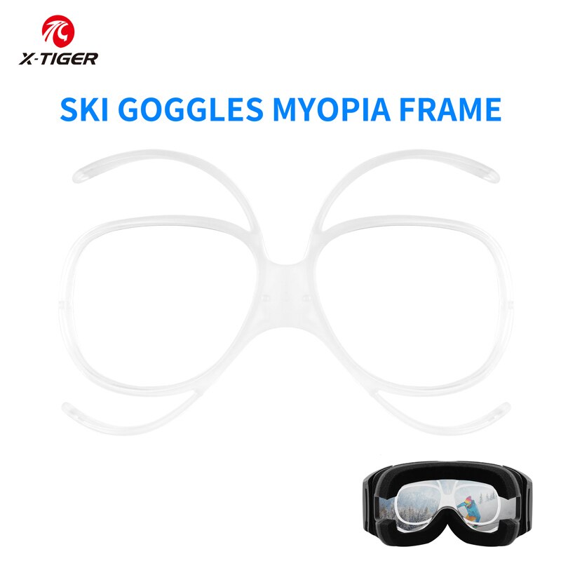 Myopia Frame For Ski Goggles Snowboard Skiing Skating Glasses Adapter Impact Resistance Professional Glasses Frame - X-Tiger