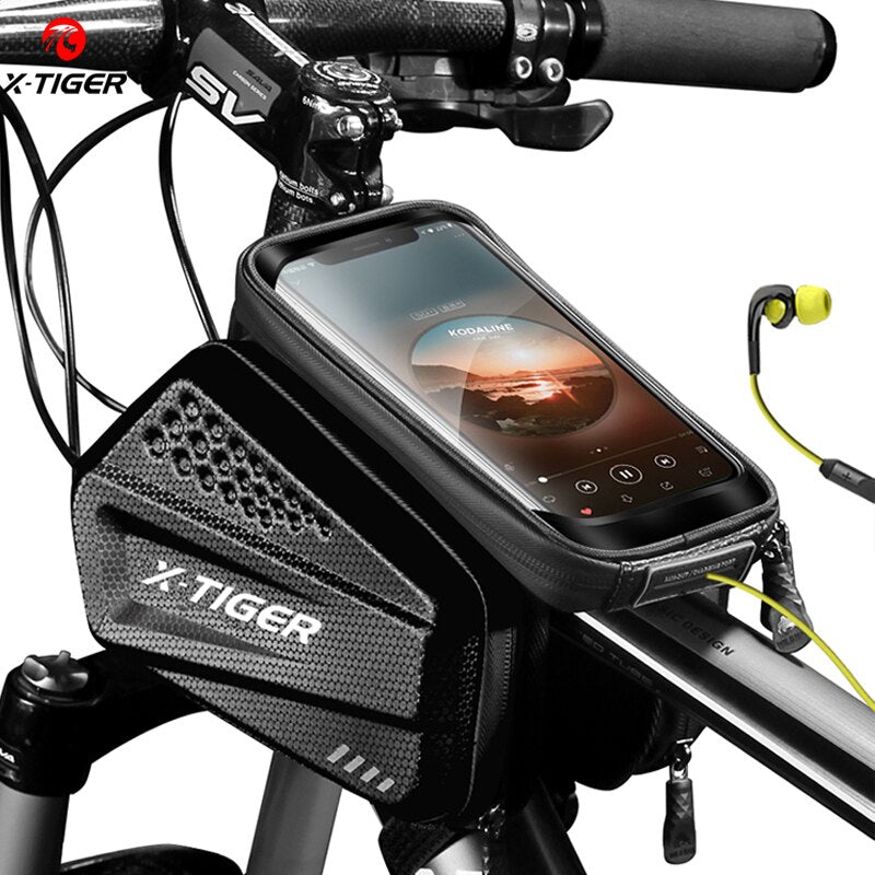 Touchscreen Bag Accessories Waterproof Bicycle Bag - X-Tiger