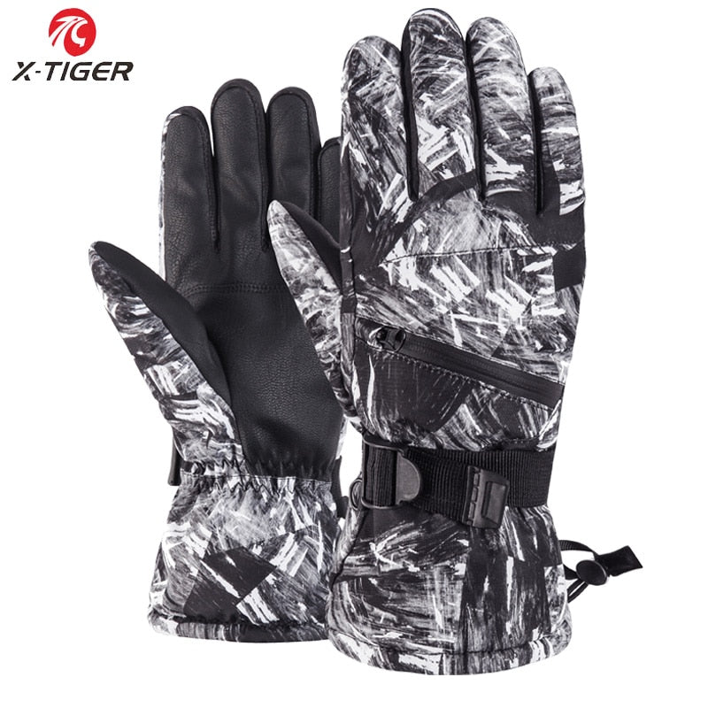 Waterproof Full Finger Cycling Gloves - X-Tiger