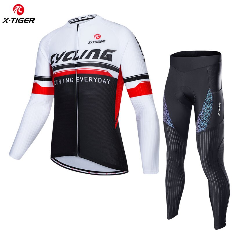 CYCLING Men Long Sleeve Suit - X-Tiger