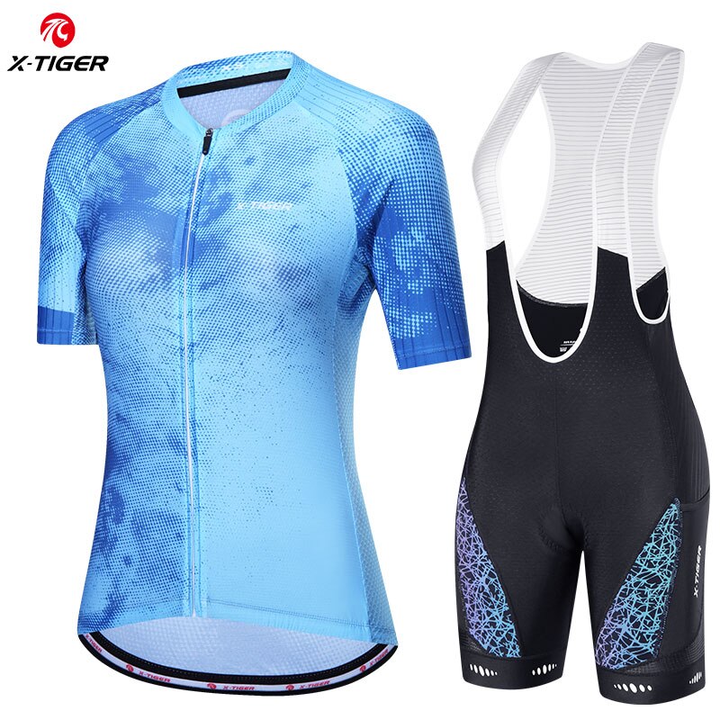MIST Women Cycling Short Sleeve Suit - X-Tiger