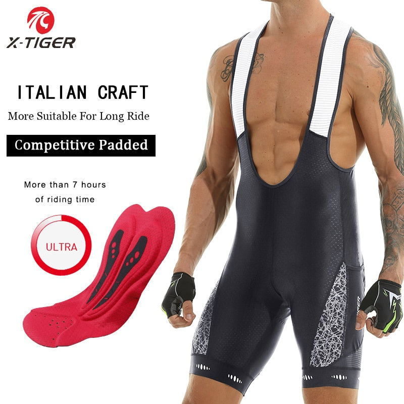 Competitive Edition Men Cycling Shorts Pants - X-Tiger