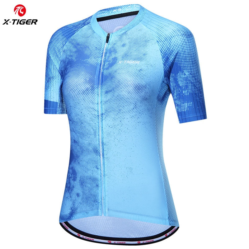 Splash Ink Women Cycling Short sleeve - X-Tiger