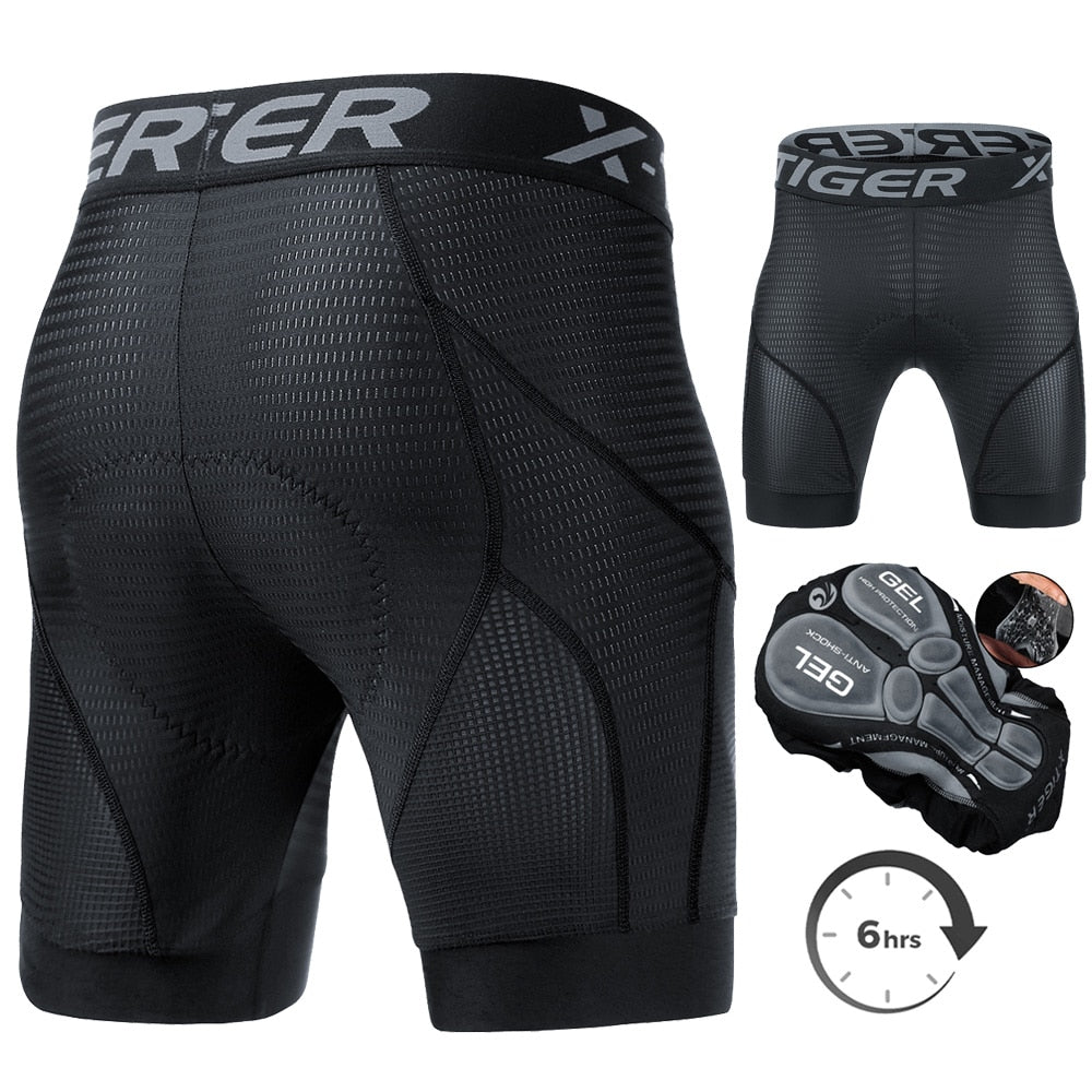 X-TIGER MenCycling Underwear Shorts - X-Tiger