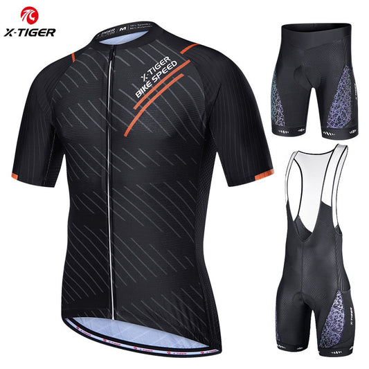 Men's Short Sleeve Cycling Suit – X-Tiger
