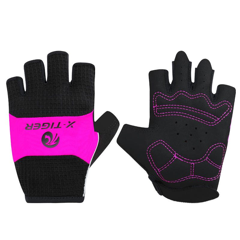 Bicycle Half Finger Sports Gloves - X-Tiger