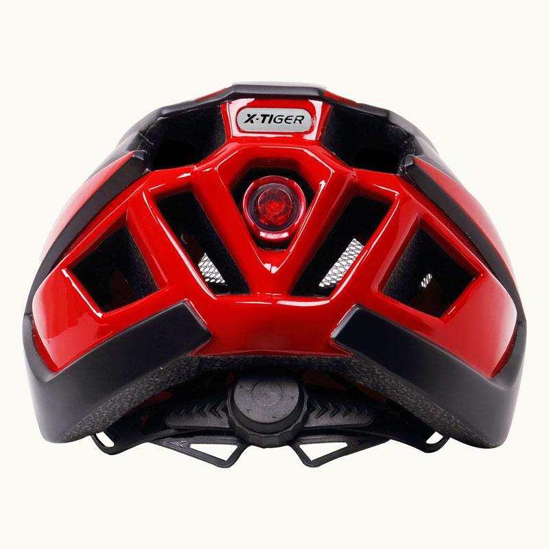 Intergrally-molded MTB Helmet With light - X-Tiger