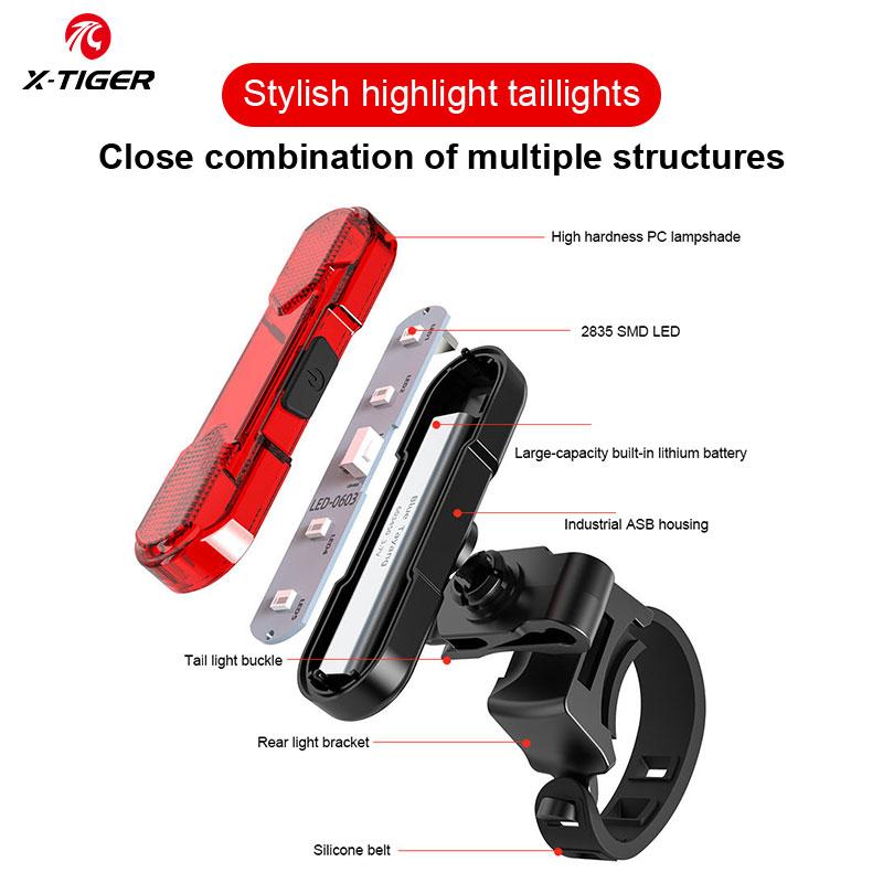 LED Bicycle Tail Light - X-Tiger