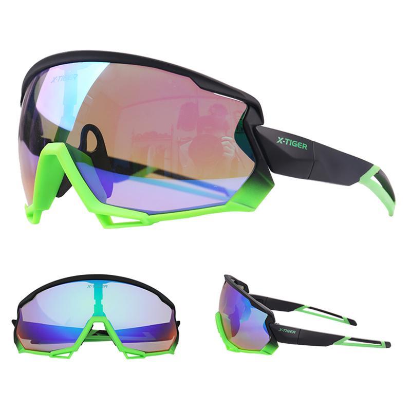 MTB Cycling Glasses with multiple Interchangeable Lenses – X-Tiger