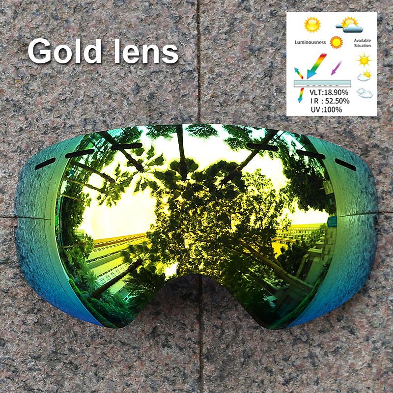 Ski goggles lens - X-Tiger